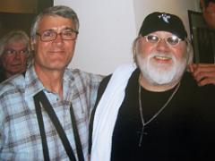 Jean Louis avec RONNIE TUTT BATTEUR D'ELVIS 2006